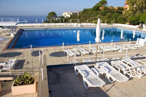 Πισίνα στο ή κοντά στο Casa Berizzi Mare - Arenzano Pineta Centro