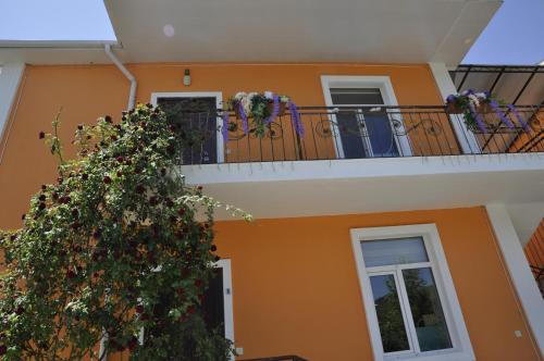 Balkón nebo terasa v ubytování Apartments Firuze