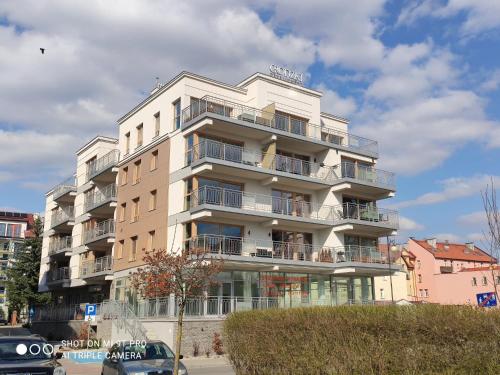 Budova, v ktorej sa apartmán nachádza