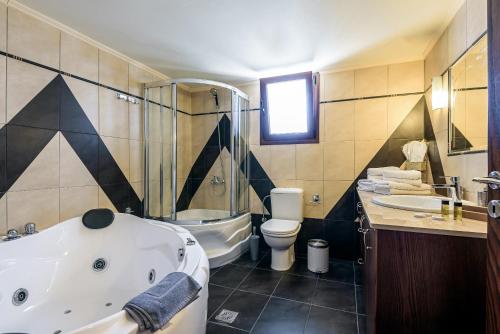 Kúpeľňa v ubytovaní Eleni's Villa 'TOP DESTINATION'