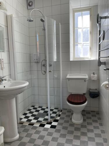 Koupelna v ubytování Börsen Annex