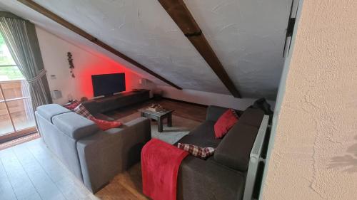 Posezení v ubytování Amadehaus