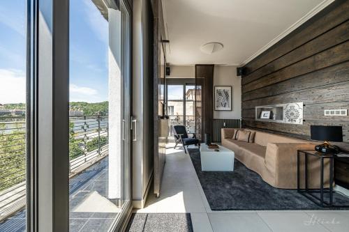 ORANGEHOMES 130 m2 APT with fantastic view to river Danube 1093 Budapest, 22 Közraktár utca kép - 3