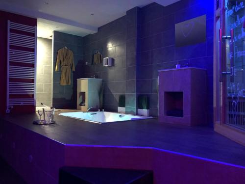 Koupelna v ubytování chambre avec spa by jordans collection
