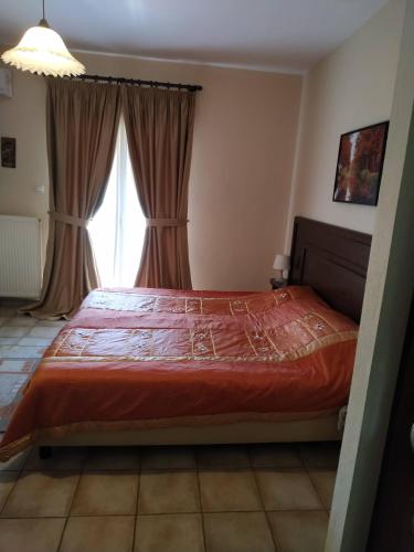 Hotel Kapsalisにあるベッド