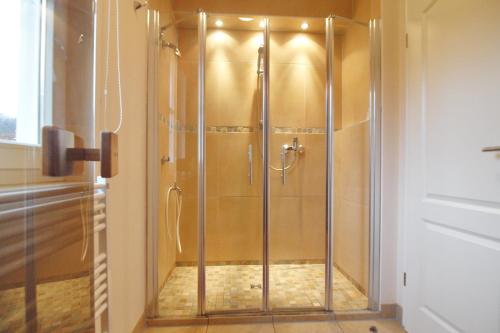 Koupelna v ubytování Ferienhaus Hanni