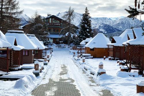 DalaiLama Village tokom zime