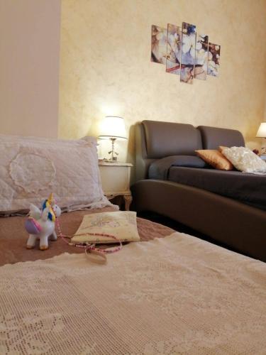 Кровать или кровати в номере Centro Storico Suites Giovinazzo