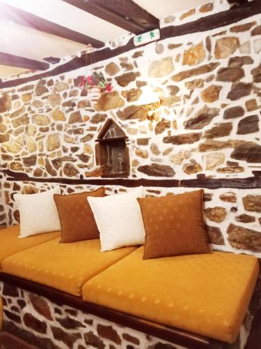 Гостиная зона в Traditional Guesthouse Erato