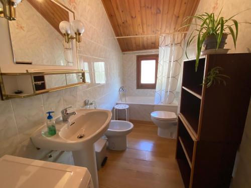 Kúpeľňa v ubytovaní Casa Carlà