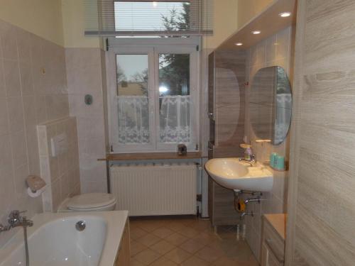 Koupelna v ubytování Ferienwohnung Jung