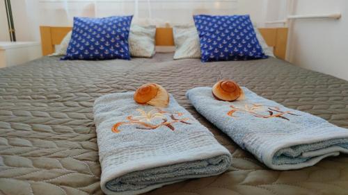 Posteľ alebo postele v izbe v ubytovaní Apartament Sunwave Władysławowo