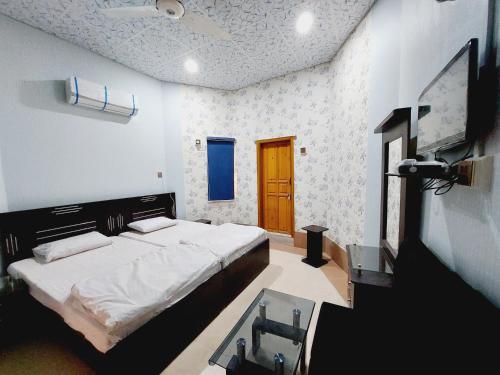 Μια τηλεόραση ή/και κέντρο ψυχαγωγίας στο Taj Mahal Guest House