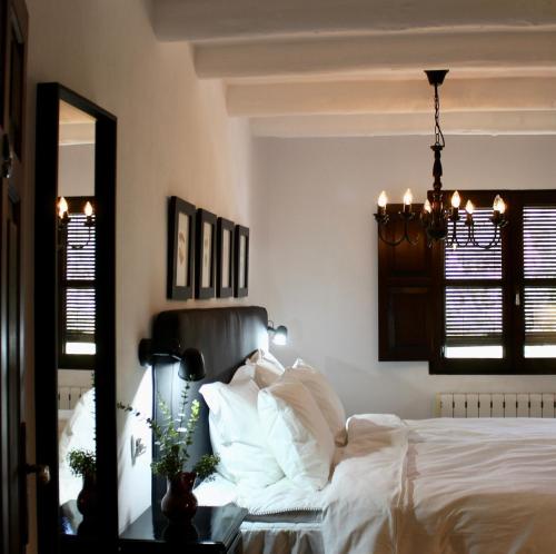 Cama o camas de una habitación en Cortijo la Fe