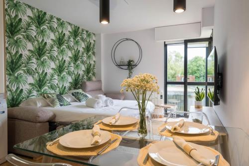 Posedenie v ubytovaní Garden Fisterra - Jacuzzi, Jardín Privado y Vista Mar