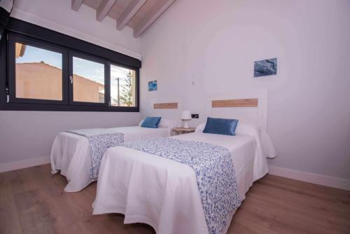 Postel nebo postele na pokoji v ubytování AdosadoDuplex Marea Baja 1 Zona Playa Ideal familias parejas y amigos