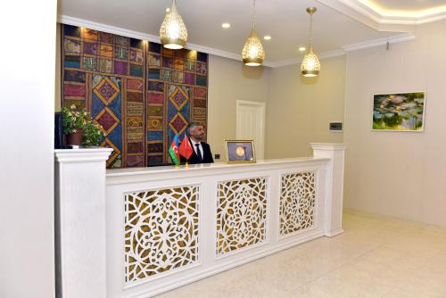Lobby alebo recepcia v ubytovaní Ruma Qala Hotel
