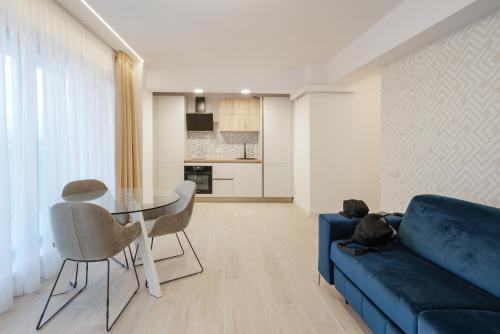 Posezení v ubytování Bel Air Apartments Mamaia Nord