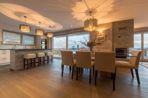 Η κουζίνα ή μικρή κουζίνα στο Apartment La Forêt 2 - Spa access