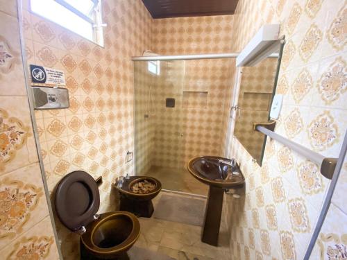 Vonios kambarys apgyvendinimo įstaigoje ÔVibe Party Hostel