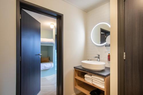 Koupelna v ubytování Hotel van der Meer