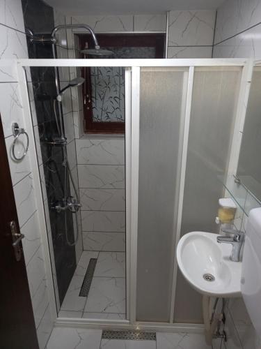 Koupelna v ubytování Pejik apartment