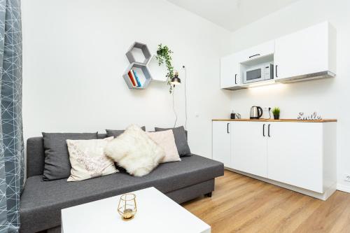 Η κουζίνα ή μικρή κουζίνα στο EasyRentals Central Tallinn Apartments by Tallinn University