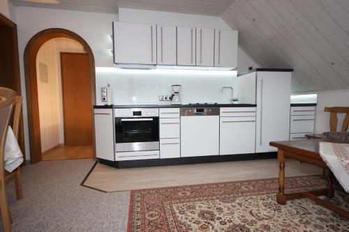 Küche/Küchenzeile in der Unterkunft Ferienhaus Marienweg