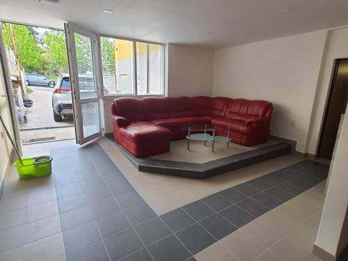 Χώρος καθιστικού στο Apartmány HAVLÍČKOVA 423