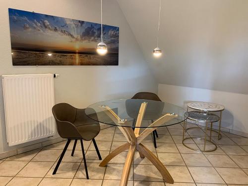 Istumisnurk majutusasutuses Sonnerwachen, Ferienwohnung für 2 Personen in DE FEERJENHUSEN am Haubarg von Vollerwiek Fertigstellung März 2021