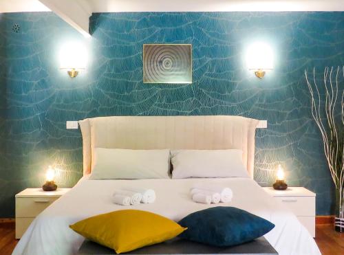 Posteľ alebo postele v izbe v ubytovaní Casa del Moro - romantic loft in Trastevere