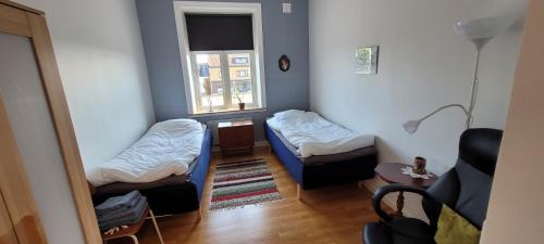 Postel nebo postele na pokoji v ubytování Svea hotell, Vollsjö