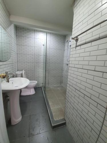 Koupelna v ubytování บ้านอรุณHome