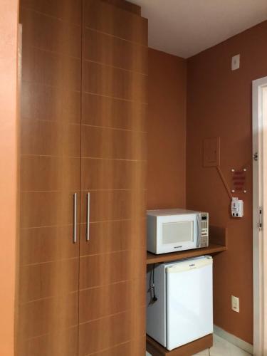 Køkken eller tekøkken på Flat thermas place - caldas novas