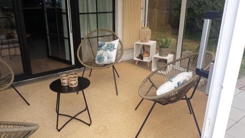 
A seating area at Residentie Lenthe
