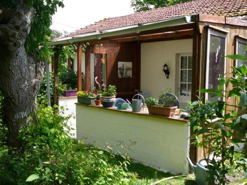 Zahrada ubytování Guesthouse La Burle