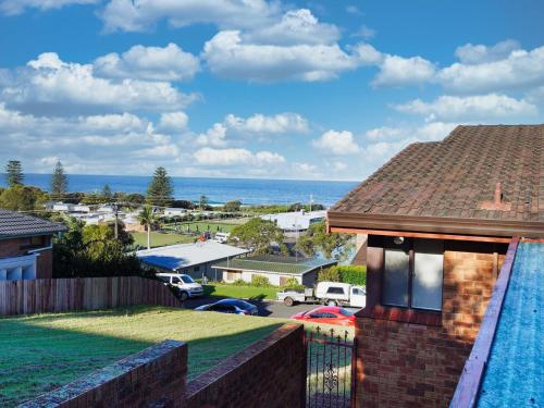 a view of the ocean from a house at Cloud Nine Gerringong in Gerringong