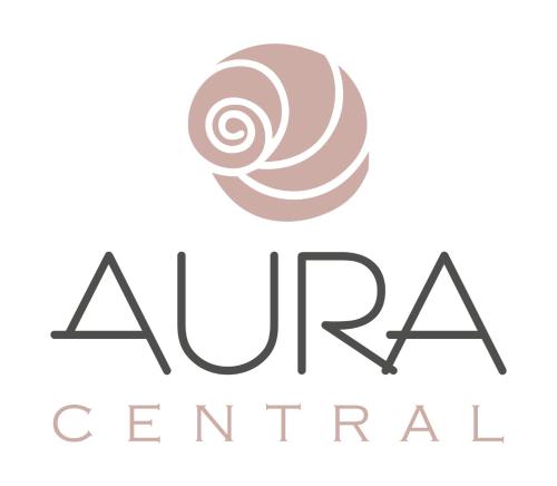 a logo for aarinarin company with a snail at Aura central apartments in Argostoli