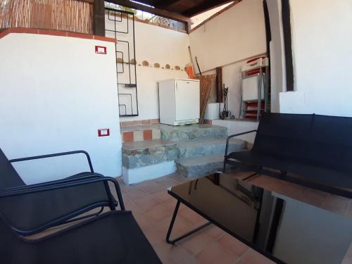 A seating area at Appartamento vacanze Villasimius