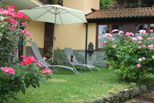 Κήπος έξω από το Monolocali In Casa Con Giardino Bellagio