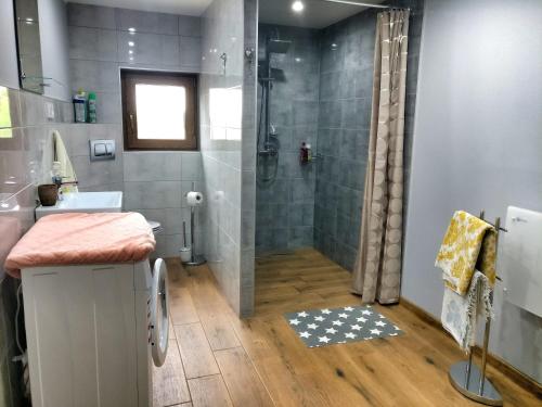Kúpeľňa v ubytovaní Prywatny domek koło Tykocina