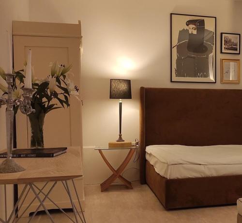 Katil atau katil-katil dalam bilik di Lazurowa Prowansja - Agroturystyka Villa Toscana