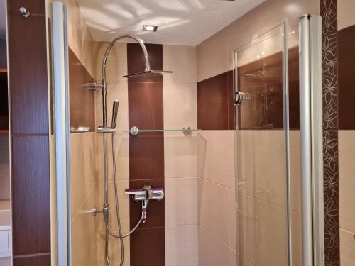 Ένα μπάνιο στο Ferienhaus Teufelsnest