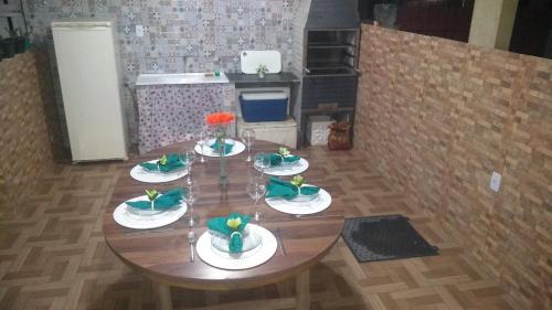 A cozinha ou kitchenette de Casa Arraial do Cabo - Figueira