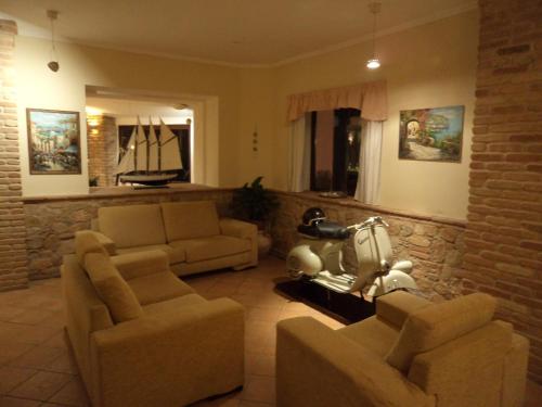Area soggiorno di Albergo Tirreno