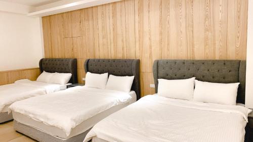 Postel nebo postele na pokoji v ubytování Enjoy staying