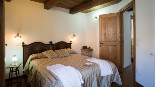 Postel nebo postele na pokoji v ubytování B&b ldl Amatrice