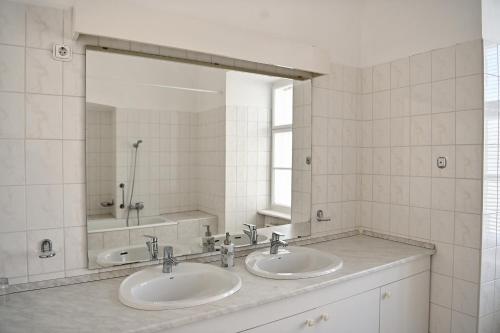 Kúpeľňa v ubytovaní Rákóczi-Dessewffy Kastély Vendégház