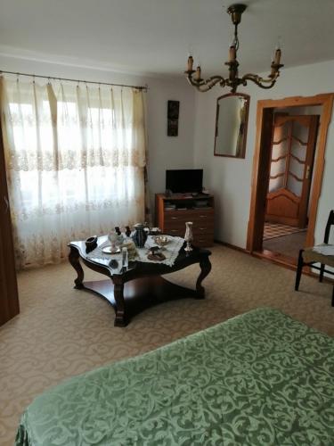 TV a/nebo společenská místnost v ubytování Casa Ilea -Agapia