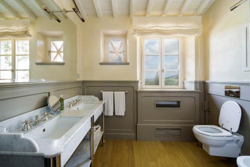 Salle de bains dans l'établissement La Pietra Del Cabreo